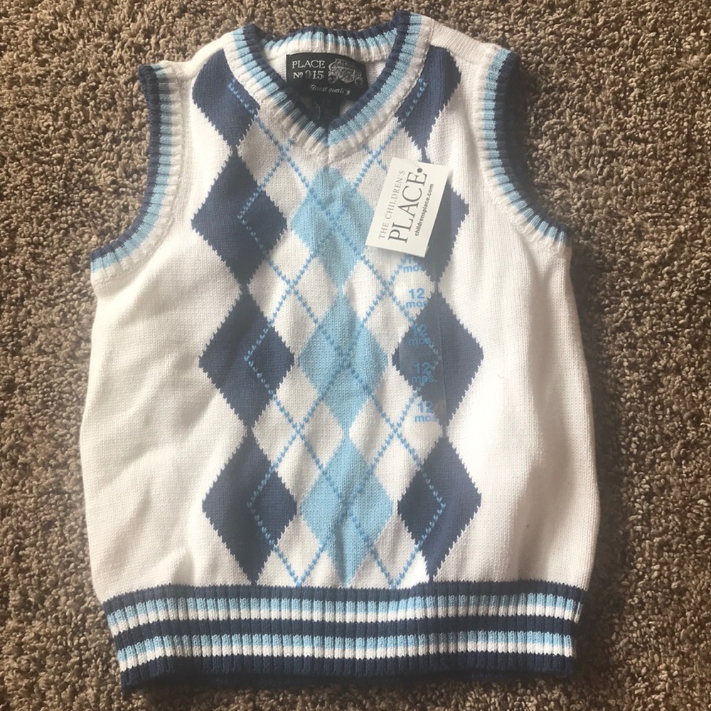 Cute boys sweater vest
